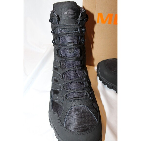 Merrell Moab 2 8" Tactical Waterproof Side-Zip Waterproof Boots Black Sz 10.5 - Picture 5 of 8